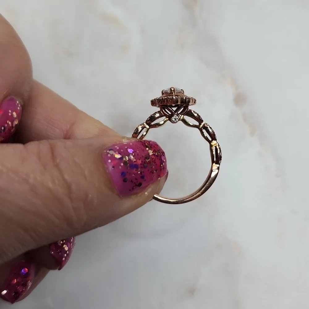 Zac Posen 1 Ct. Tw. Diamond Engagement Ring 14K Rose Gold